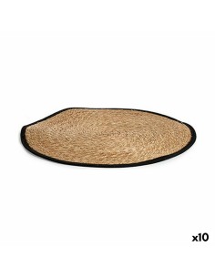 Tappeto Nero Naturale 80 x 1 x 80 cm (10 Unità) da Gift Decor, Tappeti - Ref: S3625644, Precio: 124,51 €, Descuento: %