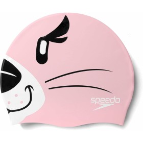 Touca de Natação Junior Speedo 8-00232614670 Cor de Rosa Silicone de Speedo, Gorros - Ref: S2028102, Preço: 16,83 €, Desconto: %