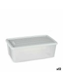 Caja de Almacenaje con Tapa Stefanplast Elegance Blanco Plástico 5 L 19,5 x 11,5 x 33 cm (12 Unidades) | Tienda24 Tienda24.eu