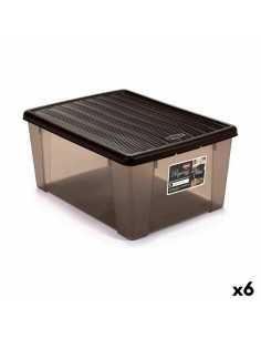 Jeu de Caisses de Rangement Empilables Versa Etoiles Plastique (1 Unité) (Reconditionné B) | Tienda24 Tienda24.eu