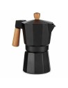 Cafetera Italiana Madera Aluminio 300 ml (12 Unidades) | Tienda24 Tienda24.eu