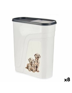 Bote de comida para mascotas Curver Love Pets Gato Blanco 4 Kg | Tienda24 Tienda24.eu