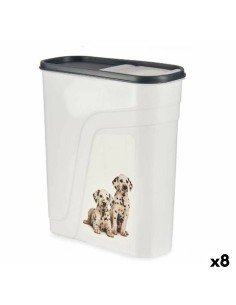 Dispensador Animais de Estimação Antracite 10 L (8 Unidades) | Tienda24 Tienda24.eu