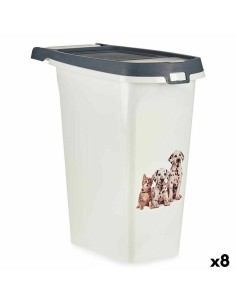 Bol de stockage Curver 35 L Blanc/Noir | Tienda24 Tienda24.eu