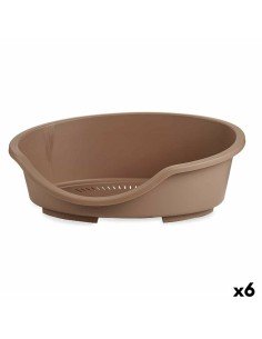 Katzenbett Curver Knit Beige Sand 6,7 x 32,5 x 6,7 cm | Tienda24 Tienda24.eu