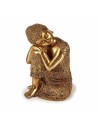 Figura Decorativa Buda Sentado Dorado 20 x 30 x 20 cm (4 Unidades) | Tienda24 Tienda24.eu