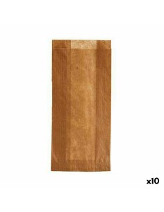 Set di Sacchetti Riutilizzabili per Alimenti Compostabile 12 x 27 cm Cellulosa (10 Unità) da Kinvara, Conservazione di alimen...