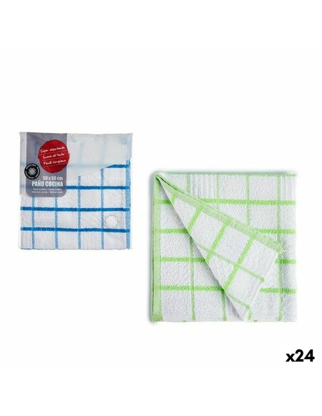 Kitchen Cloth Microfibre 50 x 50 cm (24 Units) | Tienda24 Tienda24.eu