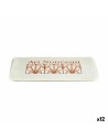 Bath rug Art Nouveau White Bronze 40 x 1,5 x 60 cm (12 Units) | Tienda24 Tienda24.eu