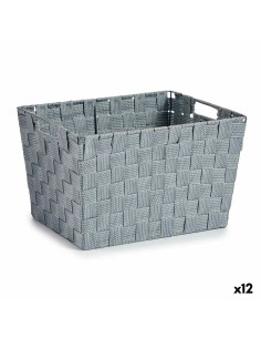 Cesto per i Panni Grigio Stoffa 10 L 25 x 20,5 x 35 cm (12 Unità) da Kipit, Ceste per la biancheria - Ref: S3625817, Precio: ...