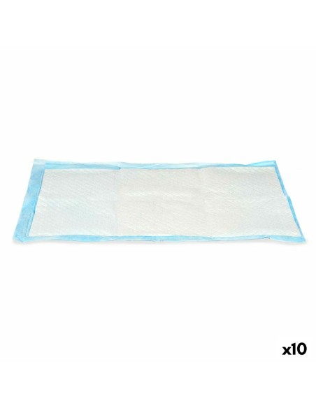 Alèse 40 x 60 cm Bleu Blanc Papier Polyéthylène (10 Unités) | Tienda24 Tienda24.eu