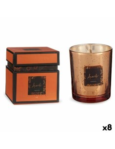 Scented Candle Set 16 x 6,5 x 11 cm (12 Units) Glass Vanilla | Tienda24 Tienda24.eu