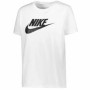 Camiseta de Manga Corta Mujer TEE ESSENTL Nike ICN DX7906 100 Blanco de Nike, Mujer - Ref: S2029061, Precio: 30,40 €, Descuen...