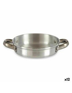 Pan Silver Aluminium 27 x 5 x 35,5 cm (12 Units) | Tienda24 Tienda24.eu