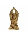 Figura Decorativa Yoga Gorila Dourado 17 x 36 x 19,5 cm (4 Unidades) | Tienda24 Tienda24.eu