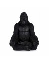 Figurine Décorative Gorille Yoga Noir 19 x 26,5 x 22 cm (4 Unités) | Tienda24 Tienda24.eu