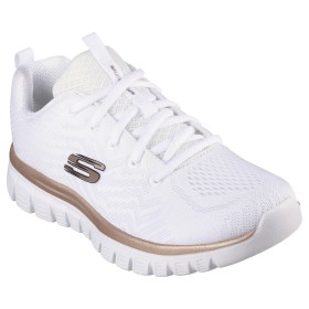 Scarpe da Donna per Camminare Skechers GRACEFUL GET CONNECTED 12615 WTRG Bianco di Skechers, Sneaker - Rif: S2029350, Prezzo:...