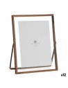 Photo frame Copper Metal Glass Plastic 18,5 x 1 x 23 cm (12 Units) | Tienda24 Tienda24.eu