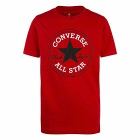 Camiseta de Manga Corta Infantil Converse Rojo 16 Años de Converse, Camisetas de manga corta - Ref: S2029861, Precio: 17,55 €...