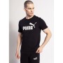 Men’s Short Sleeve T-Shirt Puma ESS LOGO TEE 586666 01 Black by Puma, Shirts & Tees - Ref: S2029989, Price: 22,51 €, Discount: %