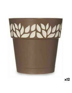 Blumentopfset Taupe Kunststoff 8 x 8 x 7 cm (8 Stück) | Tienda24 Tienda24.eu