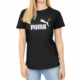 Camiseta de Manga Corta Mujer Puma LOGO TEE 586774 01 Negro de Puma, Mujer - Ref: S2029991, Precio: 21,67 €, Descuento: %