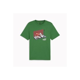 Camiseta de Manga Corta Hombre Puma SNEAKER BOX TEE 680175 86 Verde de Puma, Camisetas deportivas - Ref: S2029995, Precio: 22...