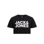 Camisola de Manga Curta Homem Jack & Jones JJECORP LOGO TEE 12151955 Preto de Jack & Jones, Camisolas desportivas - Ref: S203...