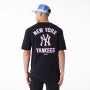 Camisola de Manga Curta Homem New Era WORDMARK OS TEE NEYYAN 60435524 Preto de New Era, Camisolas desportivas - Ref: S2030014...