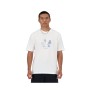 Camiseta de Manga Corta Hombre ESSENTIALS CHICKEN New Balance MT41591 Blanco de New Balance, Camisetas deportivas - Ref: S203...