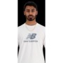 Men’s Short Sleeve T-Shirt New Balance MT41502 WT White by New Balance, Shirts & Tees - Ref: S2030024, Price: 26,64 €, Discou...