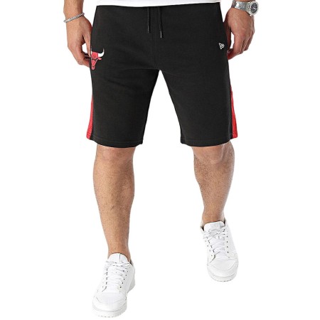 Pantalones Cortos Deportivos para Hombre New Era NBA MESH PANEL OS SHORTS CHIBUL 60435477 Negro de New Era, Hombre - Ref: S20...