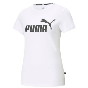 Maglia a Maniche Corte Donna Puma LOGO TEE 586774 02 Bianco di Puma, T-shirt - Rif: S2030074, Prezzo: 21,67 €, Sconto: %