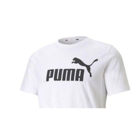 Herren Kurzarm-T-Shirt Puma ESS LOGO TEE 586666 02 Weiß von Puma, Shirts & Hemden - Ref: S2030075, Preis: 22,51 €, Rabatt: %