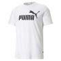 Men’s Short Sleeve T-Shirt Puma ESS LOGO TEE 586666 02 White by Puma, Shirts & Tees - Ref: S2030075, Price: 22,51 €, Discount: %