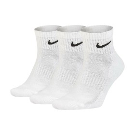 Sports Socks Nike EVERYDAY CUSHIONED SX7667 100 B White by Nike, Liners & Ankle Socks - Ref: S2030246, Price: 17,74 €, Discou...