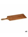 Cutting board White Acacia 17,3 x 1,5 x 44,8 cm (12 Units) | Tienda24 Tienda24.eu