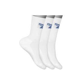 Chaussettes de Sport Reebok FUNDATION CREW R 0258 Blanc de Reebok, Socquettes - Réf : S2030469, Prix : 10,21 €, Remise : %