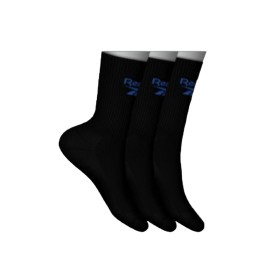 Chaussettes de Sport Reebok FUNDATION CREW R 0258 Noir de Reebok, Socquettes - Réf : S2030470, Prix : 10,21 €, Remise : %