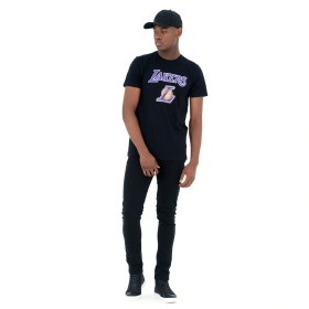 Camisola de Manga Curta Homem New Era NOS NBA LOSLAK 60416756 Preto de New Era, Camisolas desportivas - Ref: S2030494, Preço:...