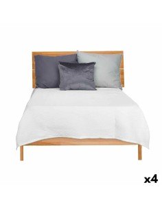 Bedspread (quilt) White Ear (of wheat) 280 x 260 cm | Tienda24 Tienda24.eu