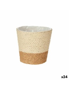 Blumentopf Alexandra House Living Fiberglas Magnesium 45 x 16 x 47 cm | Tienda24 Tienda24.eu