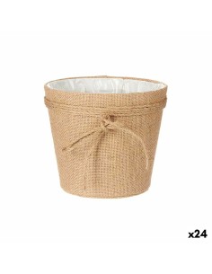 Set de pots de fleurs Romimex Multicouleur Métal (2 Pièces) | Tienda24 Tienda24.eu