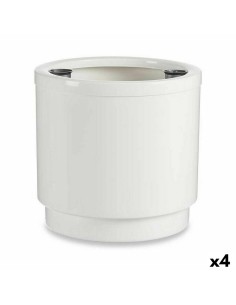 Vaso Plastiken Antracite Cinzento escuro Ø 22 cm | Tienda24 Tienda24.eu