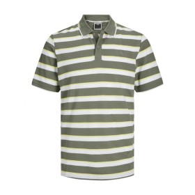 Men’s Short Sleeve Polo Shirt Jack & Jones JCOHASS AOP 12254958 Green by Jack & Jones, Polos - Ref: S2030701, Price: 18,73 €,...