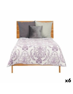 Couette réversible HappyFriday Basic Dash Gris 260 x 260 cm | Tienda24 Tienda24.eu