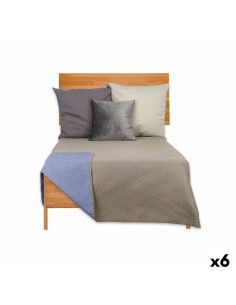 Trapunta Reversibile 180 x 260 cm Azzurro Grigio (6 Unità) da Gift Decor, Coperte e copriletti - Ref: S3626296, Precio: 76,85...