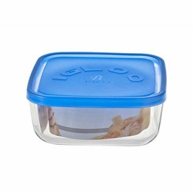 Boîte à lunch Borgonovo 6277815 Bleu 960 ml 15 x 15 x 6,2 cm (Ø 15 cm) de Borgonovo, Stockage des aliments - Réf : S2200004, ...