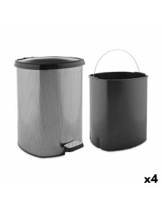 Cestino a pedale Grigio scuro Plastica 20 L (4 Unità) da Berilo, Cestini per la carta - Ref: S3626406, Precio: 61,30 €, Descu...