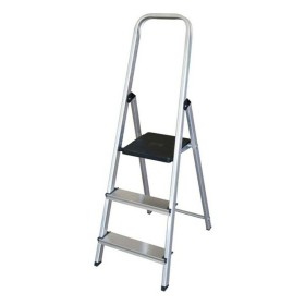 Escalera plegable de 3 peldaños Aluminio de Antia, Escaleras plegables - Ref: S2200352, Precio: 40,70 €, Descuento: %